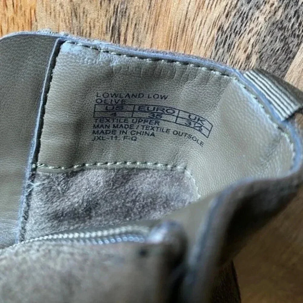 STUART WEITZMAN GIRLS Lowland Low Olive BOOTIE - Picture 9 of 11